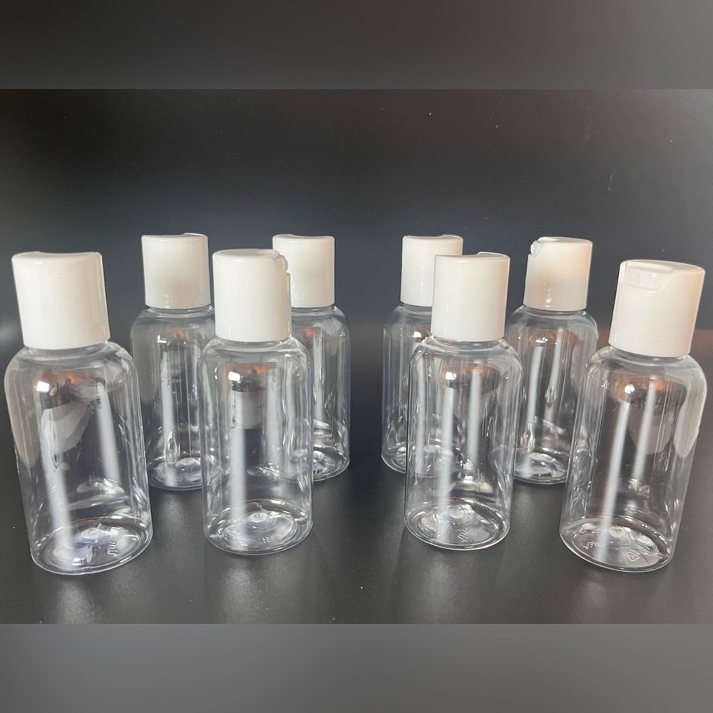 Vacation Travel  Bottles 2 oz Plastic